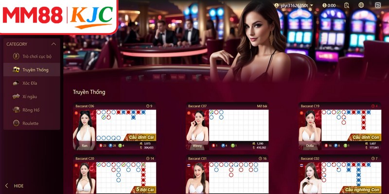 Điểm khác biệt tạo nên sức hút của sảnh Casino Sexy