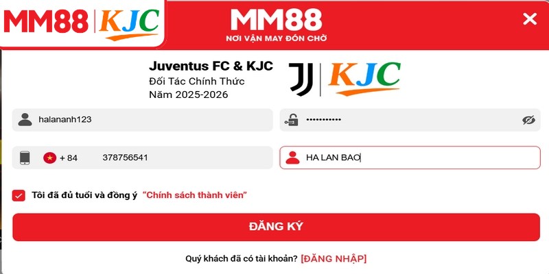 Hướng dẫn quy trình đăng ký MM88 chuẩn xác nhất cho bạn mới