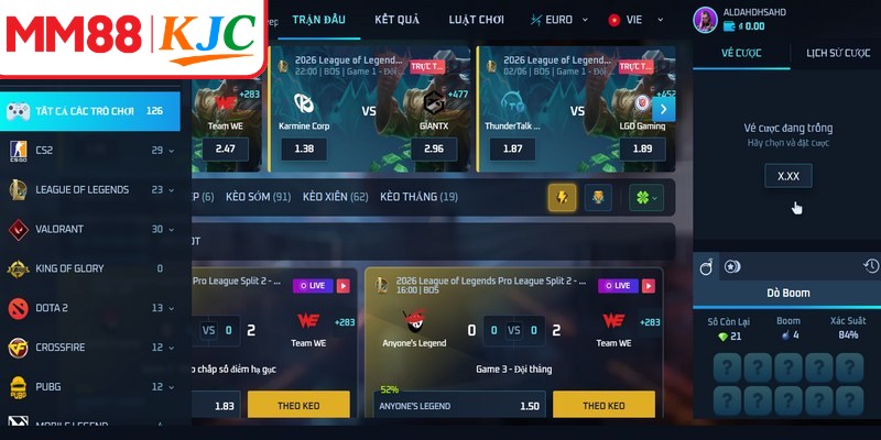 Hệ thống sử dụng các hiệu ứng chuyển động mượt mà