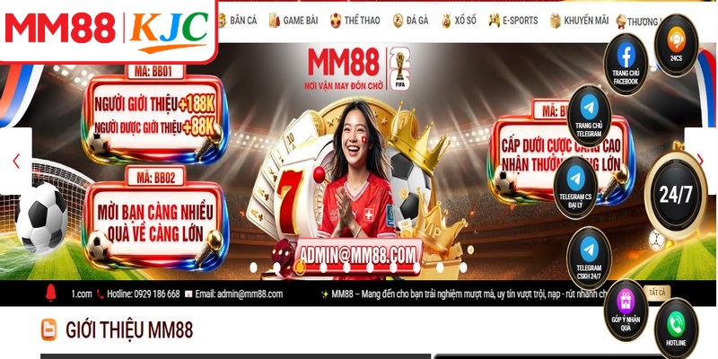 Một số kênh liên hệ tối ưu nhất hiện nay tại MM88