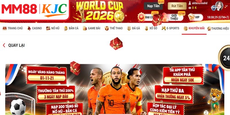 Các trang web chính thống của MM88 luôn có tên miền rõ ràng