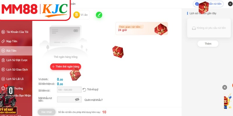 Hướng dẫn các bước rút tiền MM88 chuẩn xác nhất cho anh em